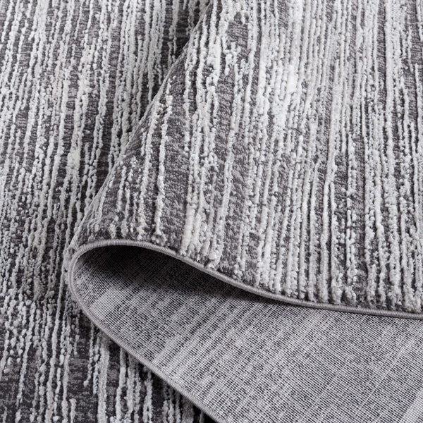 Safavieh Revive 106 Power Loomed Solid & Tonal Rug Grey 5'-3" x 7'-7"