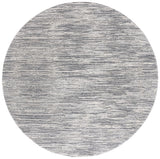 Safavieh Revive 106 Power Loomed Solid & Tonal Rug Grey 6'-7" x 6'-7" Round