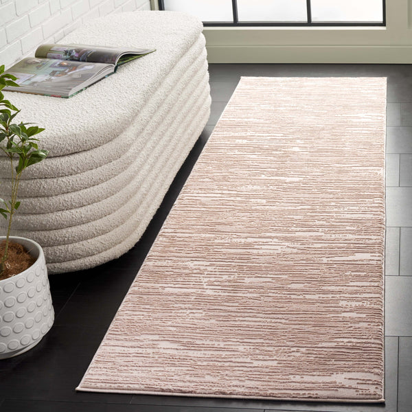 Safavieh Revive Elegant Polyester Area Rug In Stylish Pink And Ivory, Perfect For Any Living Space Decor Pink Polyester Rev106v-8