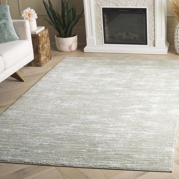 Safavieh Revive Elegant Polyester Area Rug In Stylish Pink And Ivory, Perfect For Any Living Space Decor Sage ,Ivory Polyester Rev106w-5