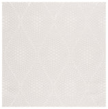 Safavieh Revive 108 Power Loomed Solid & Tonal Rug Ivory 6'-7" x 6'-7" Square