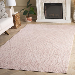 Safavieh Revive Elegant Polyester Area Rug For Stylish Living Spaces - Soft, Durable, And Eye-catching Design Pink Polyester Rev108u-9