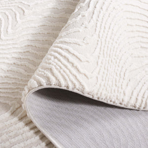 Safavieh Revive 110 Power Loomed Solid & Tonal Rug Ivory 5'-3" x 7'-7"