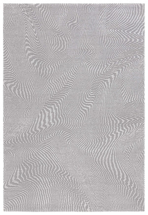 Safavieh Revive 110 Power Loomed Solid & Tonal Rug Grey 5'-3" x 7'-7"