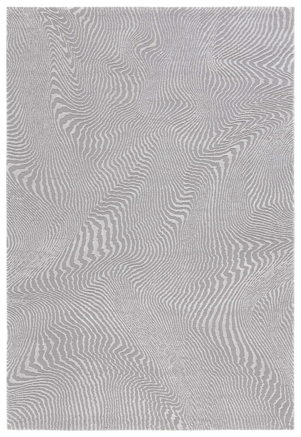 Safavieh Revive 110 Power Loomed Solid & Tonal Rug Grey 5'-3" x 7'-7"