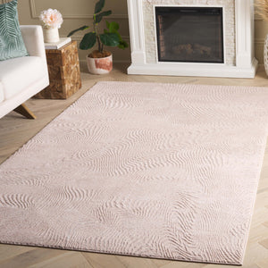 Safavieh Revive Luxurious Turkish Area Rug - Elegant Ivory Design For Stylish, Contemporary Living Spaces Pink ,Ivory Polyester Rev110u-9