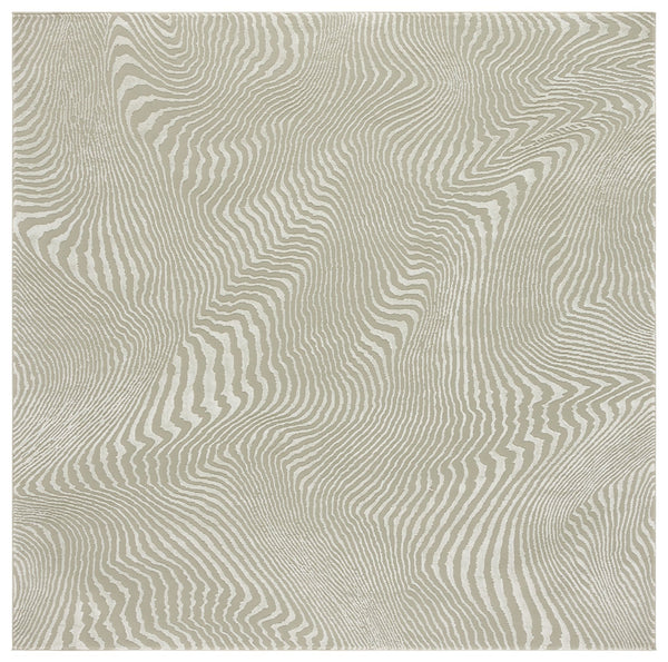Safavieh Revive Luxurious Turkish Area Rug - Elegant Ivory Design For Stylish, Contemporary Living Spaces Sage ,Ivory Polyester Rev110w-7sq