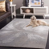 Safavieh Revive 112 Power Loomed Solid & Tonal Rug Grey 5'-3" x 7'-7"