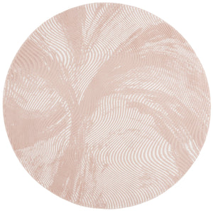 Safavieh Revive Area Rug In Elegant Pink And Ivory – Luxurious Polyester For Chic Home Decor And Comfort Pink ,Ivory Polyester Rev112u-9