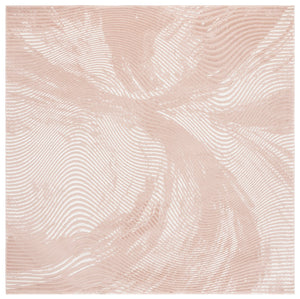 Safavieh Revive Area Rug In Elegant Pink And Ivory – Luxurious Polyester For Chic Home Decor And Comfort Pink ,Ivory Polyester Rev112u-9
