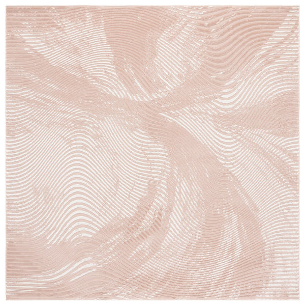 Safavieh Revive Area Rug In Elegant Pink And Ivory – Luxurious Polyester For Chic Home Decor And Comfort Pink ,Ivory Polyester Rev112u-9