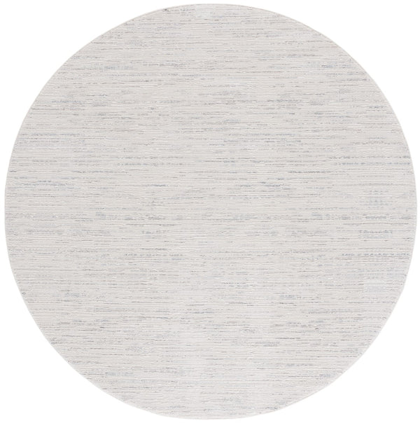 Safavieh Revive 114 Power Loomed Solid & Tonal Rug Ivory 6'-7" x 6'-7" Round