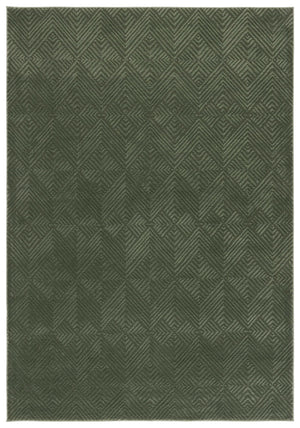 Safavieh Revive Luxurious Polyester Area Rug – Elegant Design For Stylish Home Décor And Comfort Green Polyester Rev116y-8