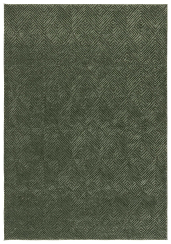 Safavieh Revive Luxurious Polyester Area Rug – Elegant Design For Stylish Home Décor And Comfort Green Polyester Rev116y-8