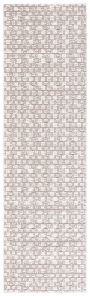 Safavieh Revive Elegant Polyester Area Rug In Sophisticated Ivory And Taupe For Stylish Home Décor Ivory ,Taupe Polyester Rev118a-5