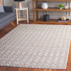 Safavieh Revive Elegant Polyester Area Rug In Sophisticated Ivory And Taupe For Stylish Home Décor Ivory ,Taupe Polyester Rev118a-5