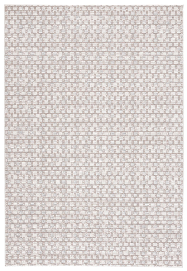 Safavieh Revive Elegant Polyester Area Rug In Sophisticated Ivory And Taupe For Stylish Home Décor Ivory ,Taupe Polyester Rev118a-5