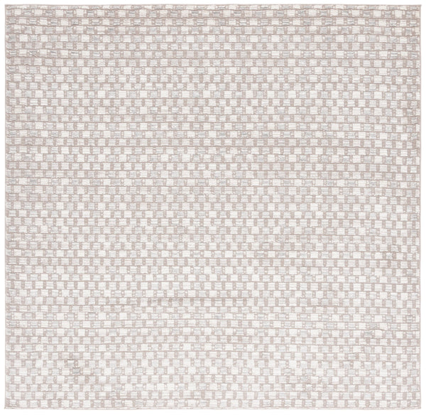 Safavieh Revive Elegant Polyester Area Rug In Sophisticated Ivory And Taupe For Stylish Home Décor Ivory ,Taupe Polyester Rev118a-5