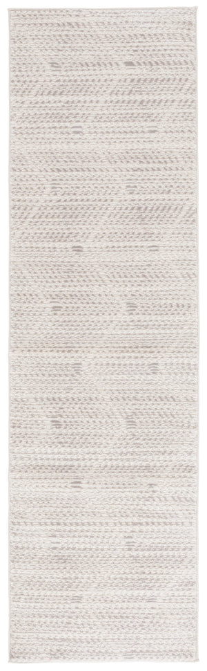 Safavieh Revive Luxurious Polyester Area Rug – Stylish Ivory And Grey Design For Modern Home Décor Ivory ,Grey Polyester Rev120a-6