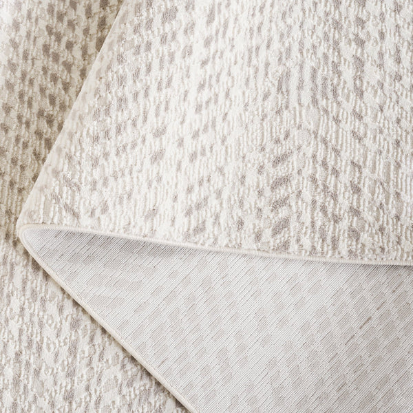 Safavieh Revive Luxurious Polyester Area Rug – Stylish Ivory And Grey Design For Modern Home Décor Ivory ,Grey Polyester Rev120a-6