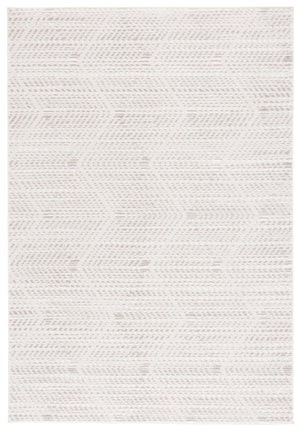 Safavieh Revive Luxurious Polyester Area Rug – Stylish Ivory And Grey Design For Modern Home Décor Ivory ,Grey Polyester Rev120a-6