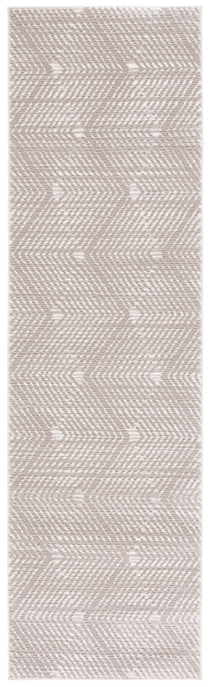 Safavieh Revive Luxurious Polyester Area Rug – Stylish Ivory And Grey Design For Modern Home Décor Taupe ,Ivory Polyester Rev120e-5