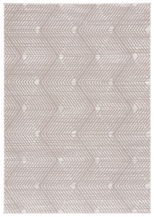 Safavieh Revive Luxurious Polyester Area Rug – Stylish Ivory And Grey Design For Modern Home Décor Taupe ,Ivory Polyester Rev120e-5
