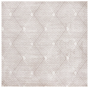Safavieh Revive Luxurious Polyester Area Rug – Stylish Ivory And Grey Design For Modern Home Décor Taupe ,Ivory Polyester Rev120e-5