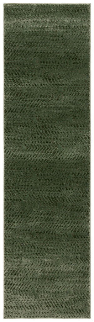 Safavieh Revive Luxurious Polyester Area Rug – Stylish Ivory And Grey Design For Modern Home Décor Green Polyester Rev120y-8