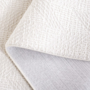Safavieh Revive Ivory Geometric Area Rug Power Loomed in Turkey From Recycled Polyester REV122A-5