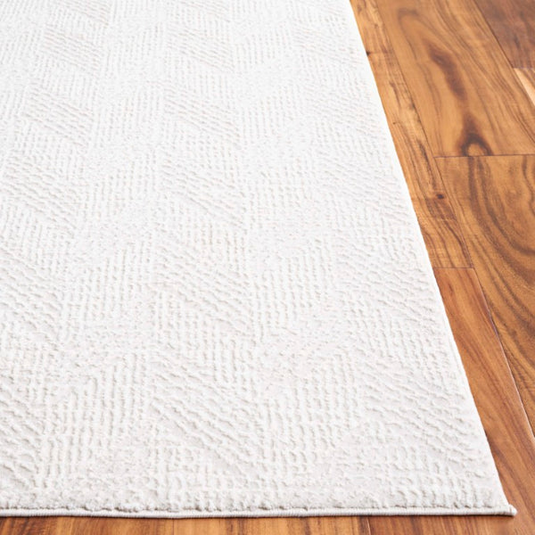 Safavieh Revive Ivory Geometric Area Rug Power Loomed in Turkey From Recycled Polyester REV122A-5