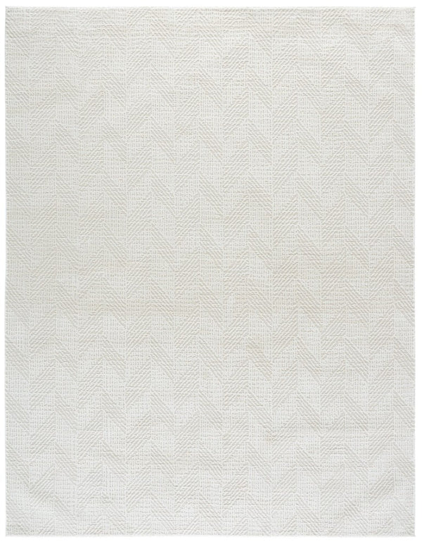 Safavieh Revive Ivory Geometric Power Loomed Area Rug Soft Textured Living Room Floor Accent REV122A-8
