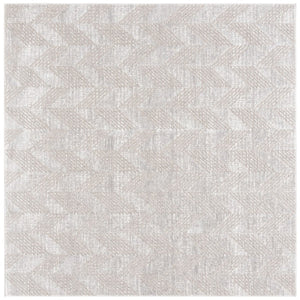 Safavieh Revive Geometric Square Polyester Area Rug Low Pile Neutral Tones for Modern Living Spaces REV122E-7SQ