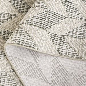 Safavieh Revive Geometric Area Rug Low Pile Recycled Polyester Turkish Woven Living Room Accent REV122W-5