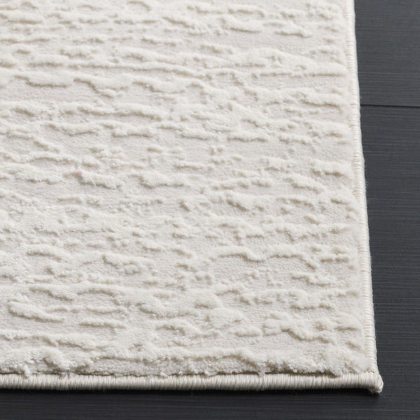 Safavieh Revive Ivory Power Loomed Recycled Polyester Area Rug Soft Neutral Living Room Floor REV124A-5