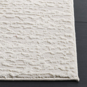 Safavieh Revive Power Loomed Ivory Area Rug Soft Low Pile Recycled Polyester Living Room REV124A-8