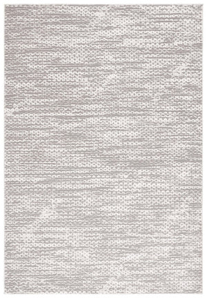 Safavieh Revive Power Loomed Taupe Ivory Recycled Polyester Area Rug for Modern Living Spaces REV124E-5