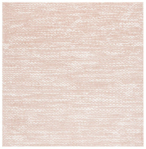 Safavieh Revive Blush Tonal Polyester Area Rug Soft Pile Square Living Room Floor Accent REV124U-7SQ