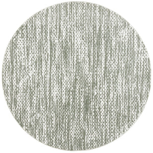 Safavieh Revive Round Area Rug Tonal Sage Recycled Polyester Soft Pile Bedroom Living Room REV124W-7R