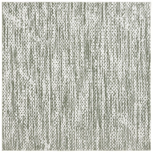 Safavieh Revive Sage Ivory Square Area Rug Low Pile Recycled Polyester for Modern Living Rooms REV124W-7SQ
