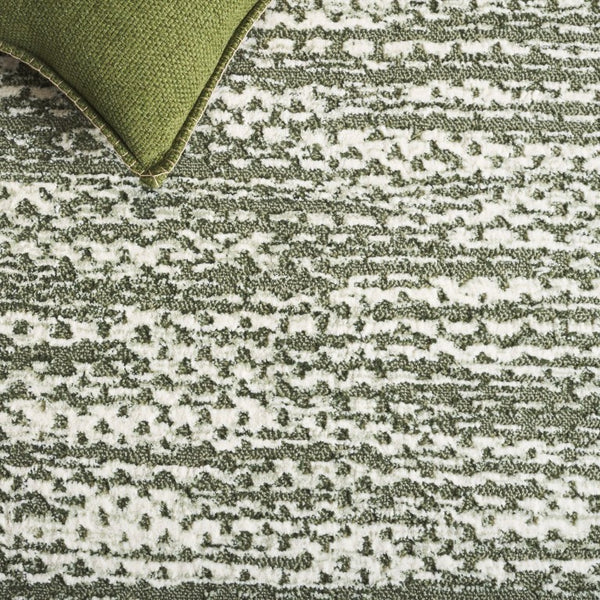 Safavieh Revive Power Loomed Recycled Polyester Area Rug Sage Tonal Low Pile Living Room REV124W-9