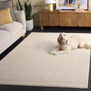 Safavieh Revive Low Profile Ivory Polyester Area Rug for Living Room Bedroom or Dining Space Off White - A REV130A-5