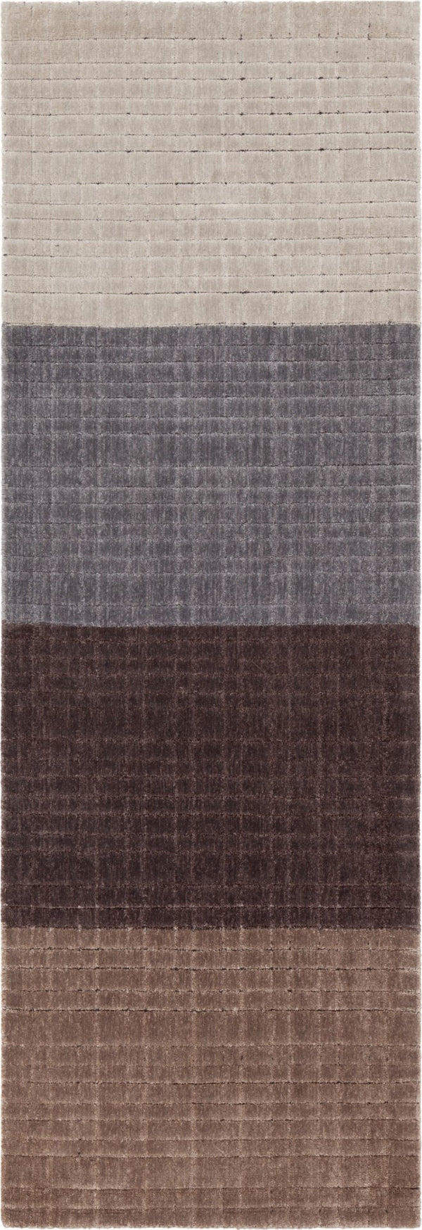 Chandra Rugs Hand Woven Contemporary Rug - Elevate Your Space With Luxurious Texture And Timeless Style Today! Grey Polyester Rey55301-576