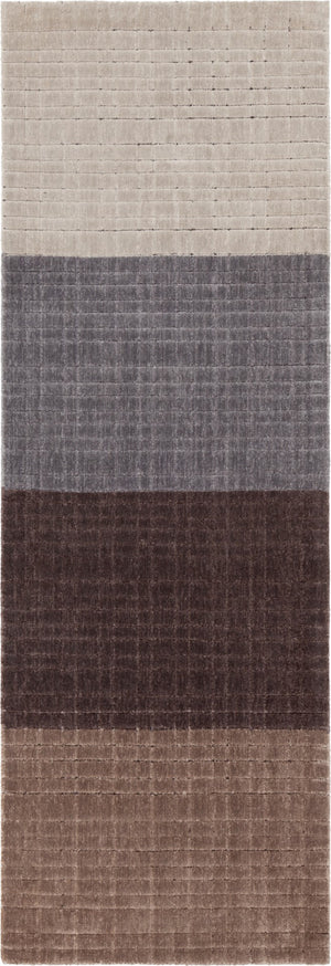 Chandra Rugs Hand Woven Contemporary Rug - Luxurious Polyester Masterpiece For Modern Home Decor And Comfort Silver Polyester Rey55300-576