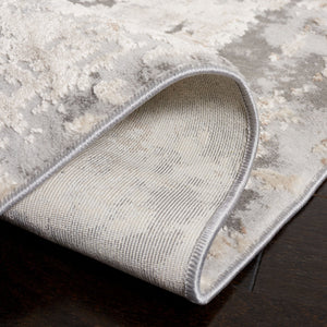 Safavieh Reflection 432a Cream Grey Medium Rectangle Rug - Stylish, Durable, And Luxurious Home Décor Piece Cream ,Grey 60% Polyester,40% Polypropylene Rft432a-5