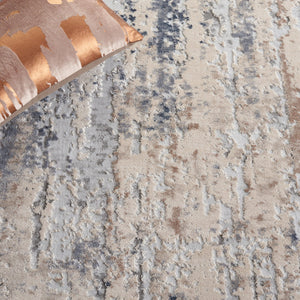 Safavieh Reflection 432a Cream Grey Medium Rectangle Rug - Stylish, Durable, And Luxurious Home Décor Piece Cream ,Grey 60% Polyester,40% Polypropylene Rft432a-5