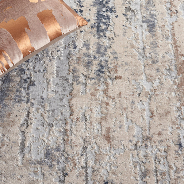 Safavieh Reflection 432a Cream Grey Medium Rectangle Rug - Stylish, Durable, And Luxurious Home Décor Piece Cream ,Grey 60% Polyester,40% Polypropylene Rft432a-5