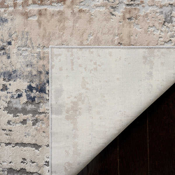 Safavieh Reflection 432a Cream Grey Medium Rectangle Rug - Stylish, Durable, And Luxurious Home Décor Piece Cream ,Grey 60% Polyester,40% Polypropylene Rft432a-5