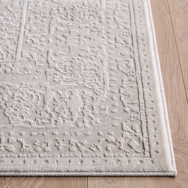 Safavieh Reflection Serene White & Ivory Runner For Hallways And Entryways — Low-Profile, Power-Loomed Durability 2'-3" x 8'-0" RFT663E-28