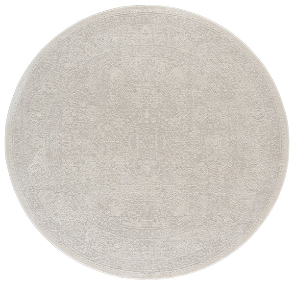 Safavieh Reflection Serene White & Ivory Runner For Hallways And Entryways — Low-Profile, Power-Loomed Durability 2'-3" x 8'-0" RFT663E-28